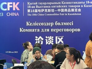 Read more about the article В2В переговоров в рамках Казахстанско-Китайской товарной выставки